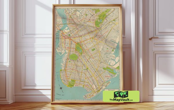 Brooklyn 1924 House Map – Embrace Neighborhood Pride and Evolving Urban Culture