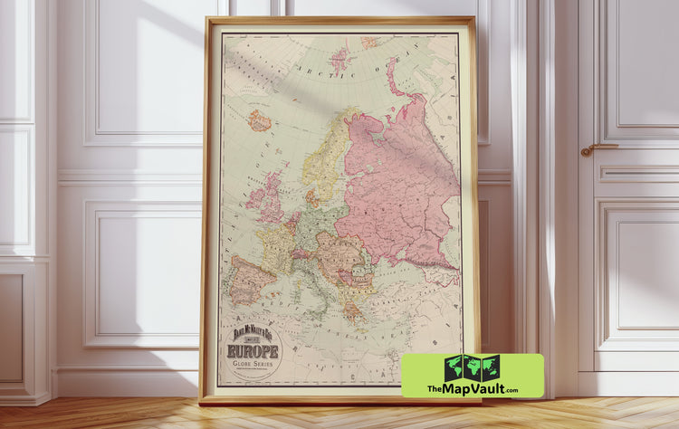 Europe Map - Experience a Continent’s Empires, Republics, and Cultural Fusion