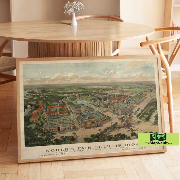 St. Louis 1904 World’s Fair Poster - Celebrating Missouri’s Landmark Exposition Print